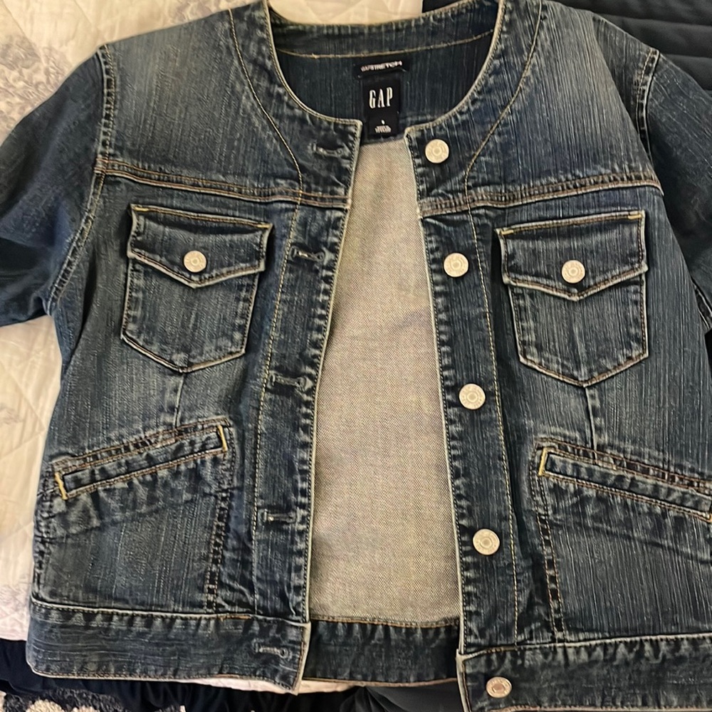 Gap Jean Jacket Dark Denim